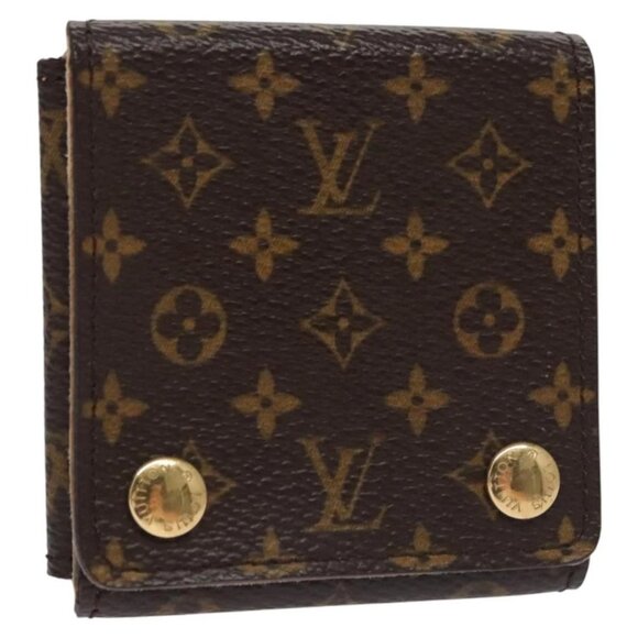 LOUIS VUITTON Monogram Jewelry Case Jewelry Box - Picture 1 of 16